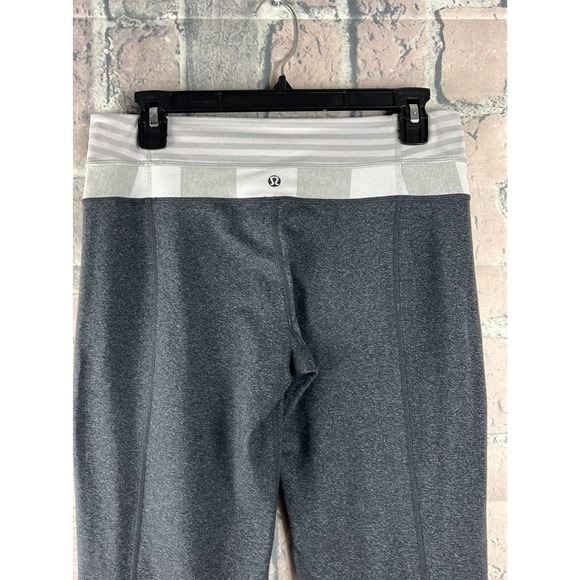 Lululemon Yoga Bellbottom Sweatpants Gray Size 8 Older Style - Picture 5 of 8